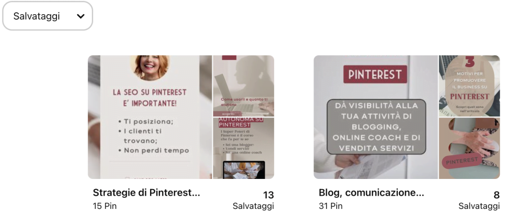 Risultati su Pinterest
